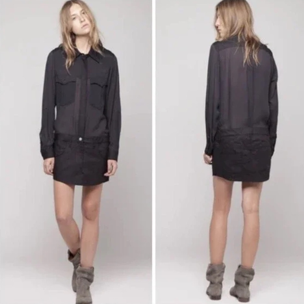 Isabel Marant Black Jacket Dress